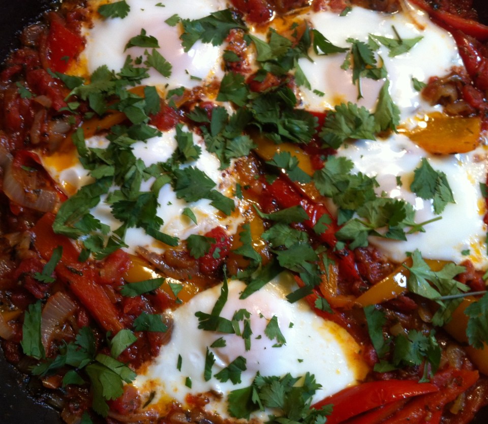 Shakshuka - our first meal of 2014